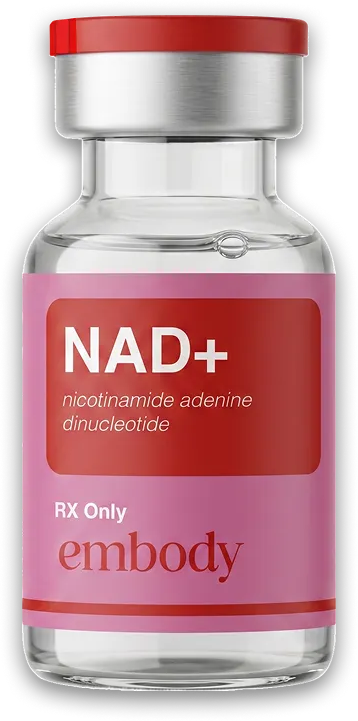 Embody NAD injection vial for prescribed at-home treatment